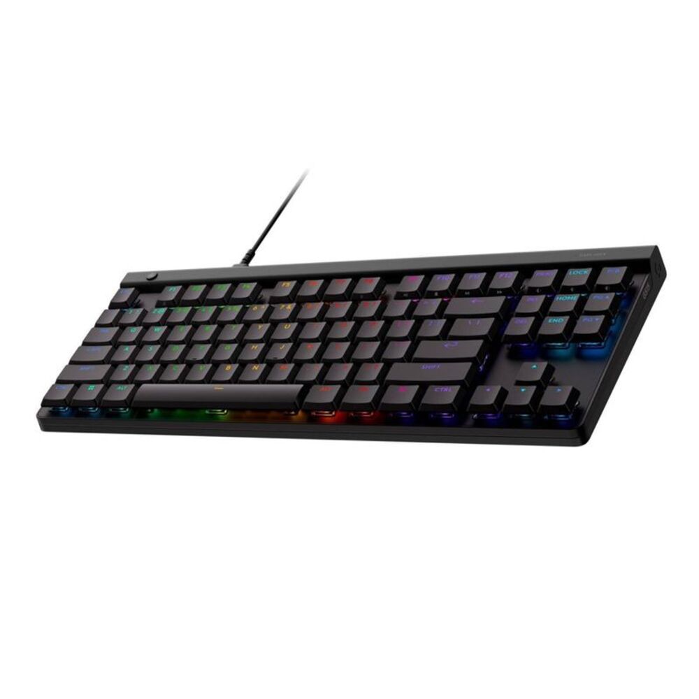 Logitech - G515 TKL Wired Low Profile Gaming Keyboar Black